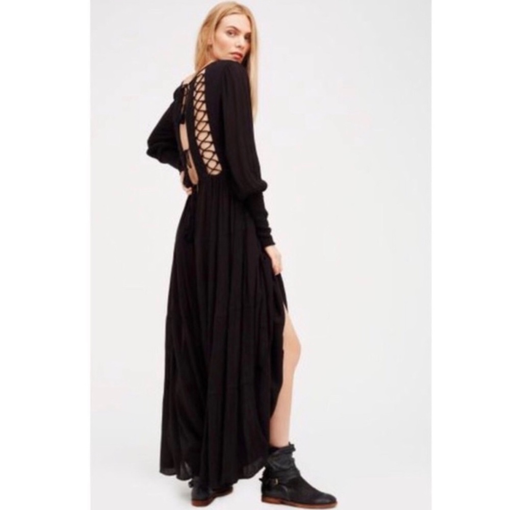free people lace maxi dress.